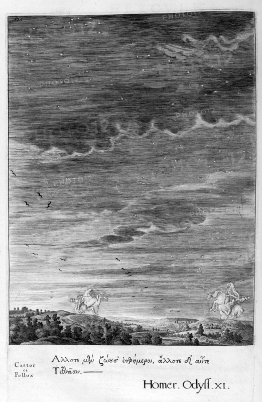 'Castor and Pollux', 1655. Creator: Unknown.