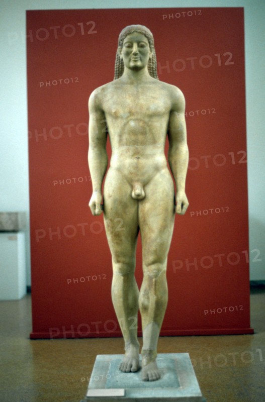 Kouros, c650-500 BC. Artist: Unknown