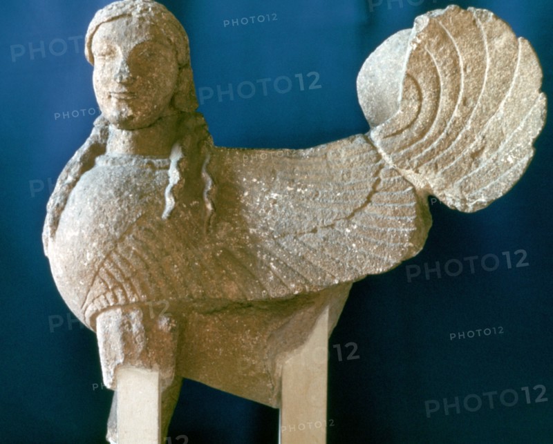 Sphinx from Cyprus, 6th century BC. Artist: Unknown