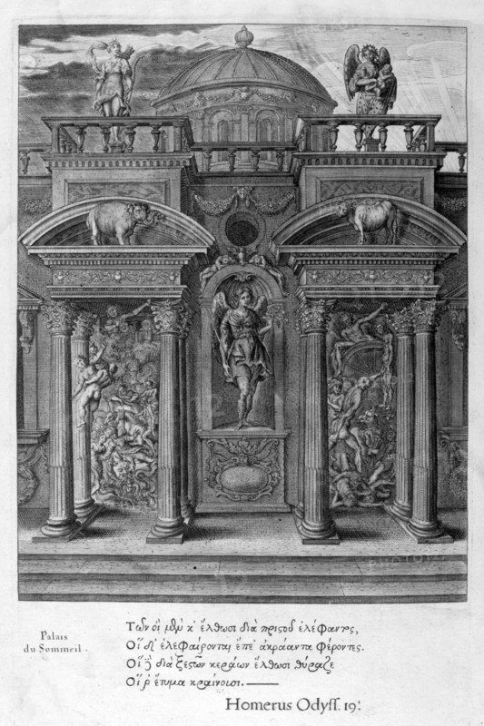 The House of Sleep, 1655. Creator: Unknown.