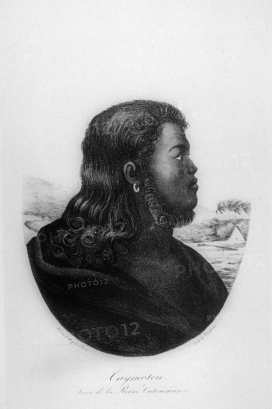 Chief Kalanimoku, 1816. Artist: Ludwig Choris