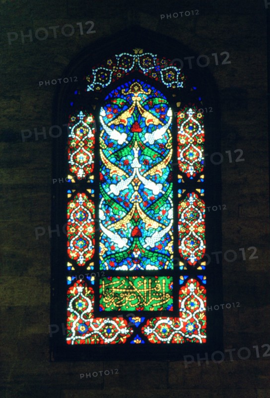 Stained Glass Window, Suleymaniye Mosque, 1557. Artist: Unknown