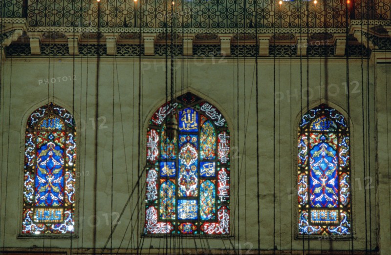 Stained Glass Window, Suleymaniye Mosque, 1557. Artist: Unknown