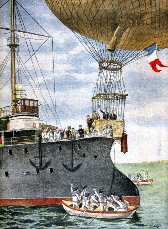'On the Open Sea', 1901. Artist: Unknown