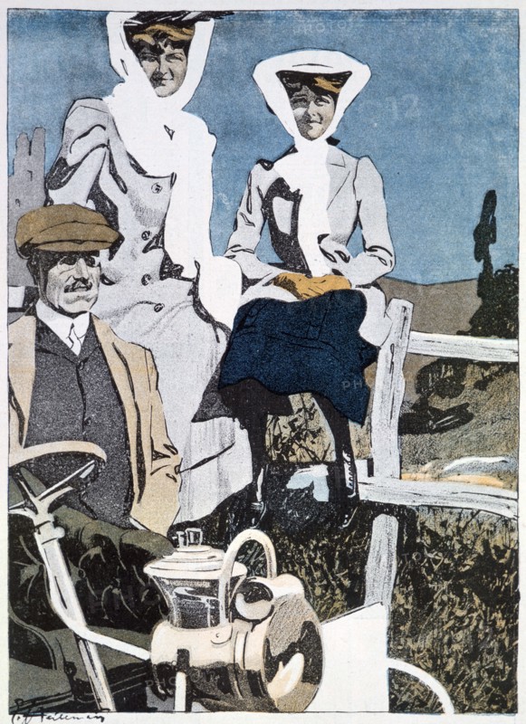 A print from the German magazine 'Simplicissimus', 10th June 1907. Artist: Unknown