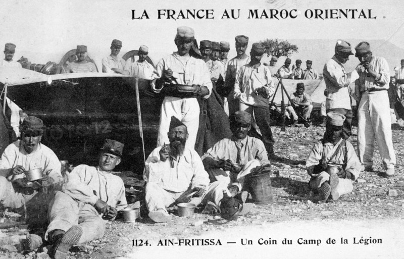 The Camp of the Foreign Legion, Ain Fritissa, Morocco, 20th century. Artist: Unknown