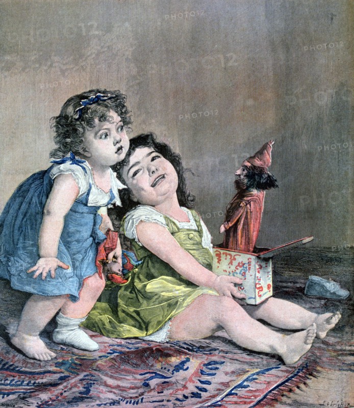 'The Surprise', 1891. Creator: F Meaulle.
