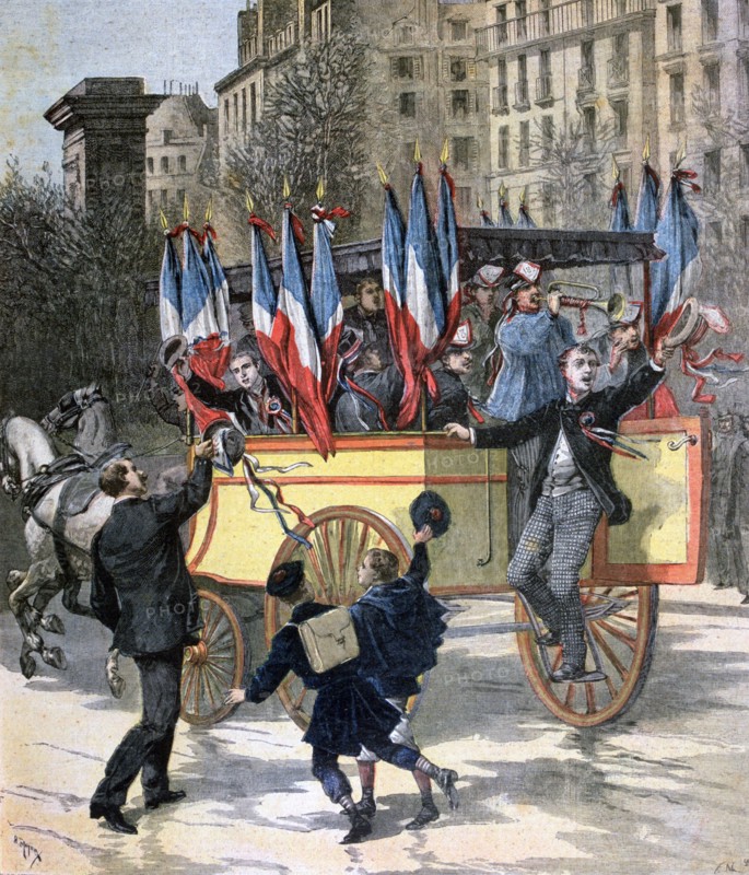 The Conscripts of 1892, (1892). Creator: Henri Meyer.