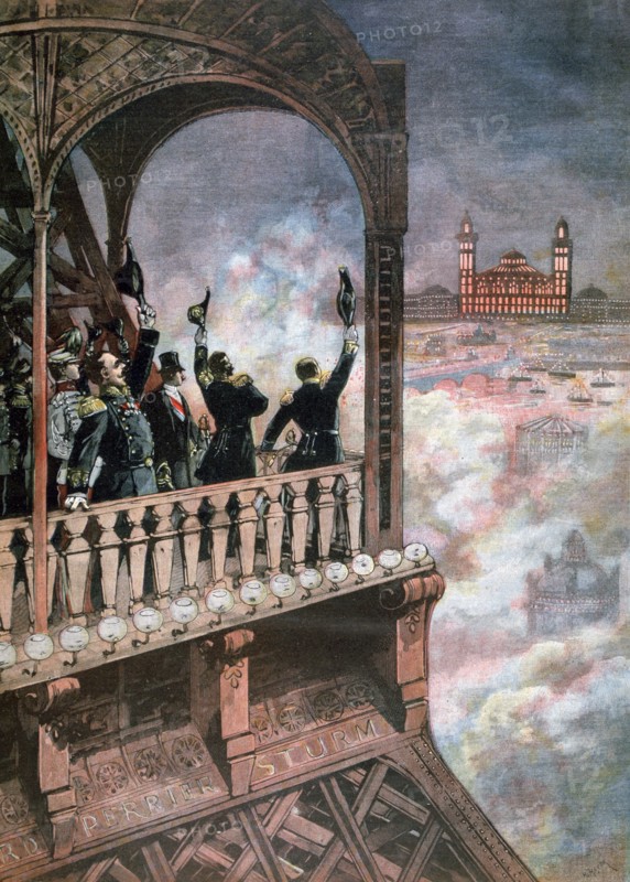 Celebrations in Paris in honour of the Franco-Russian Dual Alliance, 1893. Artist: Henri Meyer
