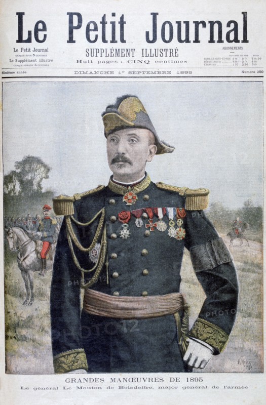 General Raoul le Mouton de Boisdeffre, French soldier, 1895. Artist: Henri Meyer