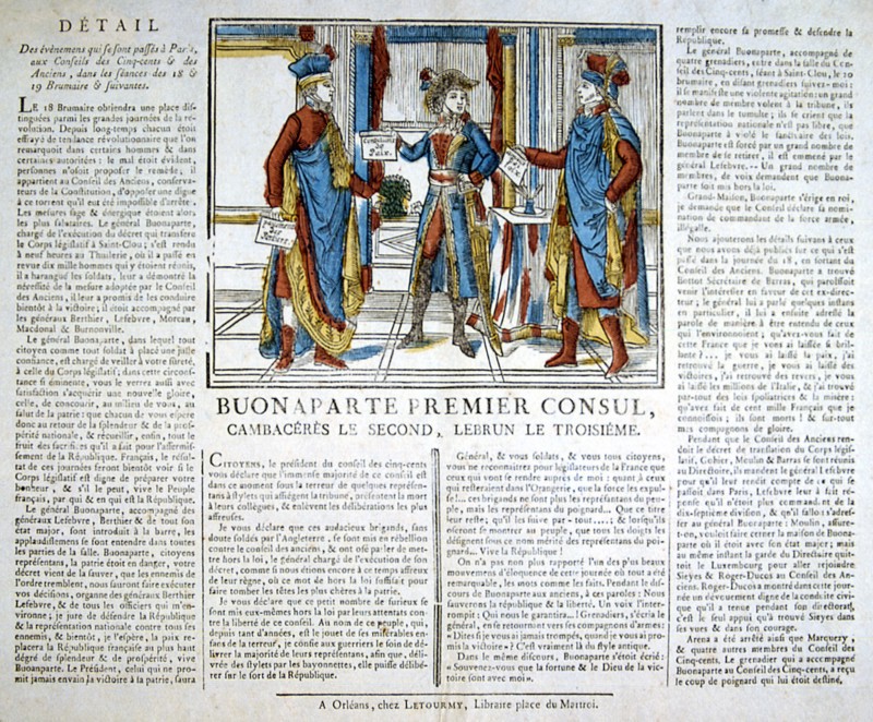 'Bonaparte 1st Consul', 19th century. Artist: Unknown