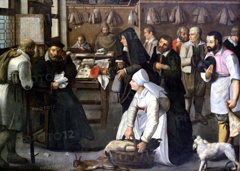'The Sale of Nature', c1584-1637. Artist: Pieter Brueghel the Younger