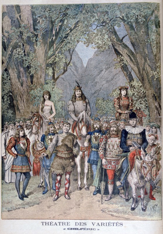 'Chilperic', Theatre of Varieties, 1895. Artist: Henri Meyer