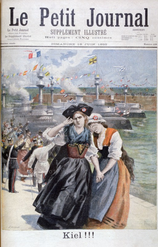 Kiel!!, 1895. Creator: F Meaulle.
