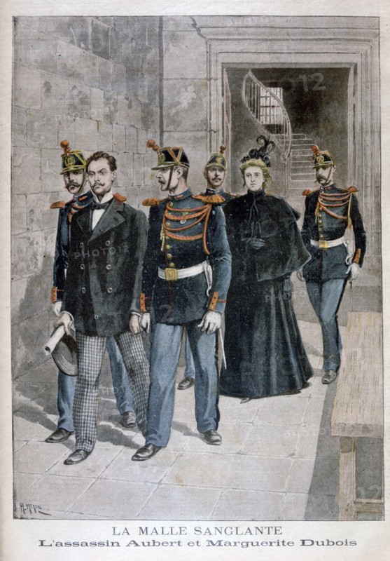 The assassin's Albert and Marguerite Dubois, 1896. Artist: Henri Meyer