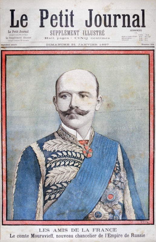 Count Mouravieff, Minister of Foreign Affairs of Russia, 1897. Artist: Henri Meyer