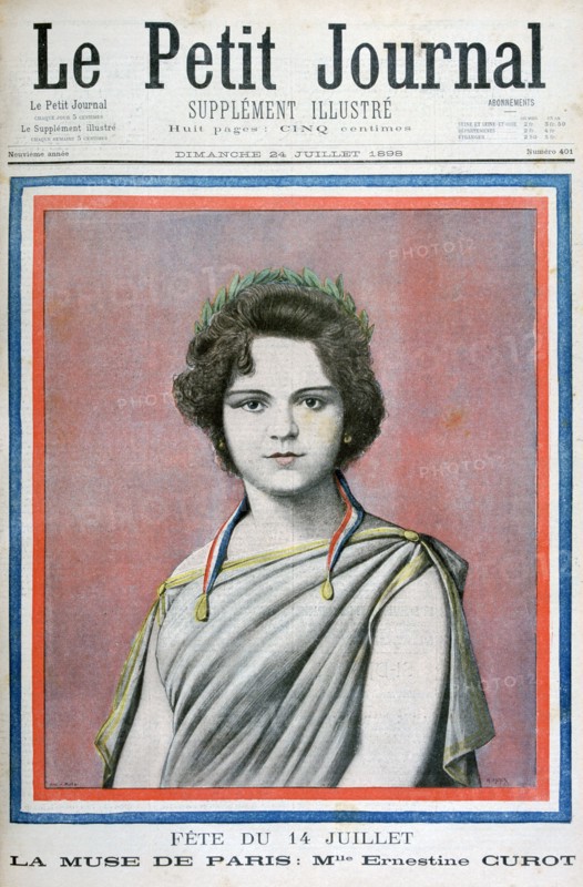 Mlle Ernestine Curot, 1898. Artist: Henri Meyer