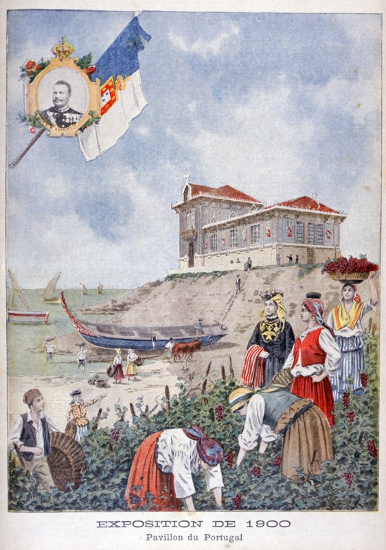 The Portuguese pavilion at the Universal Exhibition of 1900, Paris, 1900. Artist: Unknown