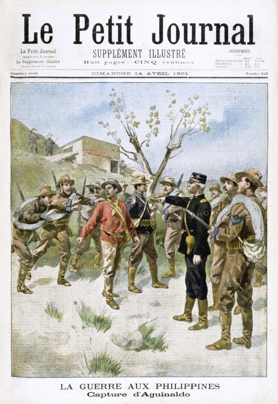 War in the Philippines, Capture d'Aguinaldo, 1901. Artist: Unknown