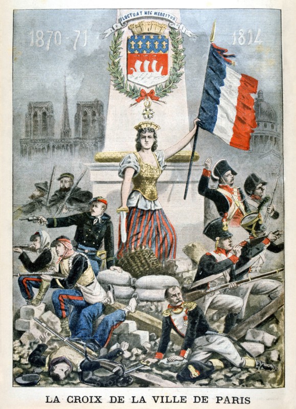 The Cross of the city of Paris, 1901. Artist: Unknown