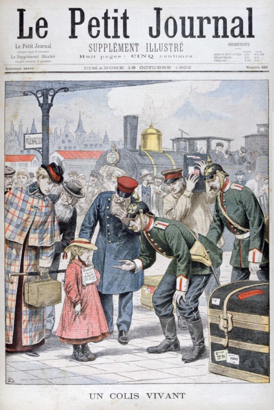 A living parcel, Germany, 1902. Artist: Unknown