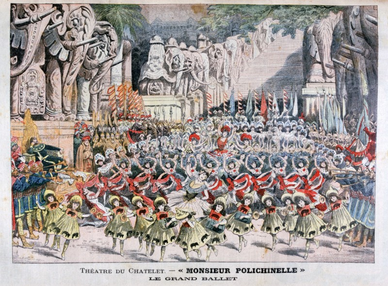 The Grand Ballet, Theatre du Chatelet, Paris, 1904. Artist: Unknown