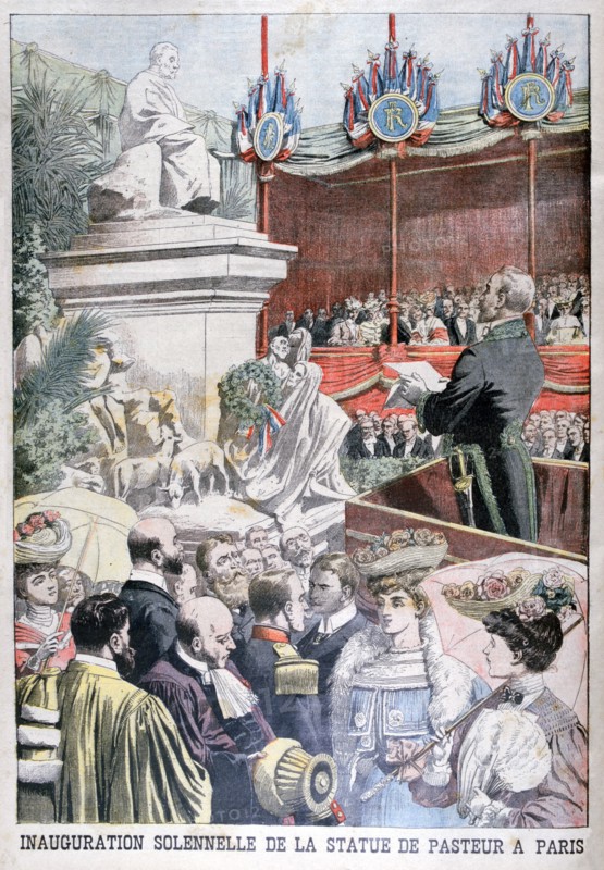 Inauguration of Louis Pasteur's statue, Paris, 1904. Artist: Unknown