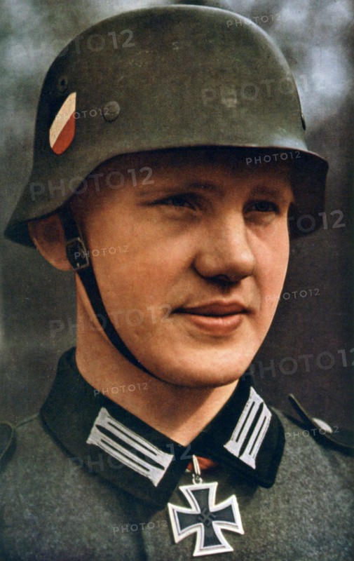 First German soldier to receive the Knight's Cross, 1941.  Artist: Umbo
