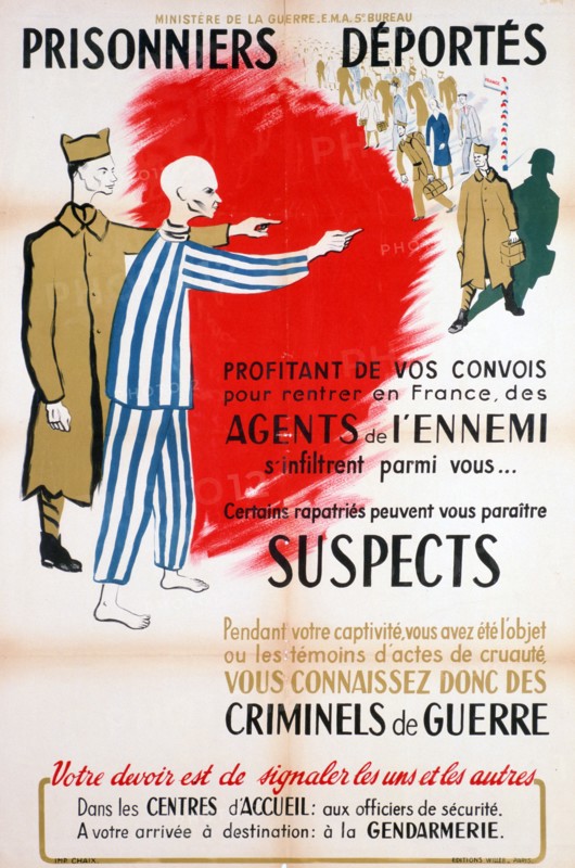 French Ministry of War poster, c1945-1946.  Artist: Chaix