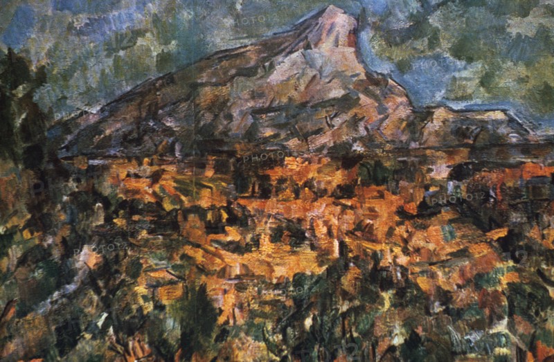 Mont Sainte Victoire, 1904. Artist: Paul Cezanne