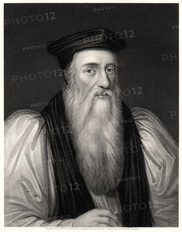 'Cranmer', 19th century. Artist: William Holl
