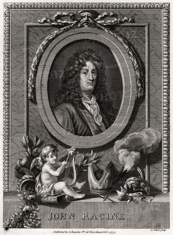 Jean Racine, 1774. Artist: J Collyer