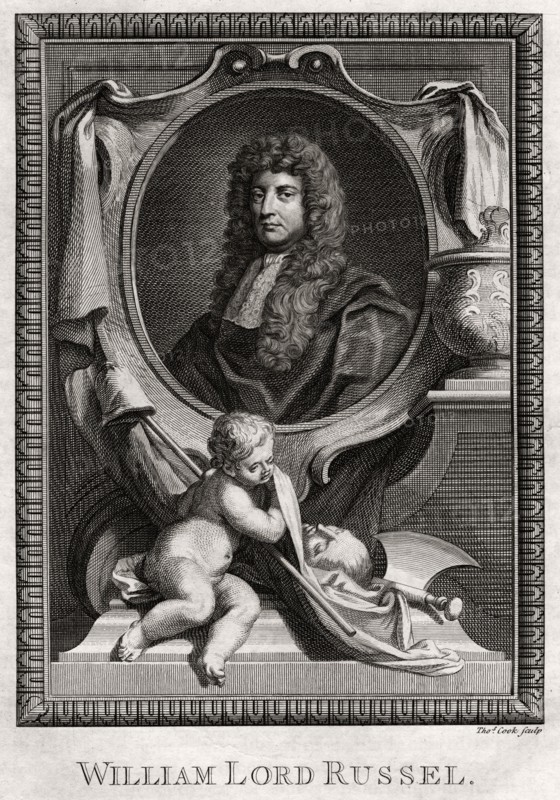'William Lord Russel', 1775. Artist: T Cook