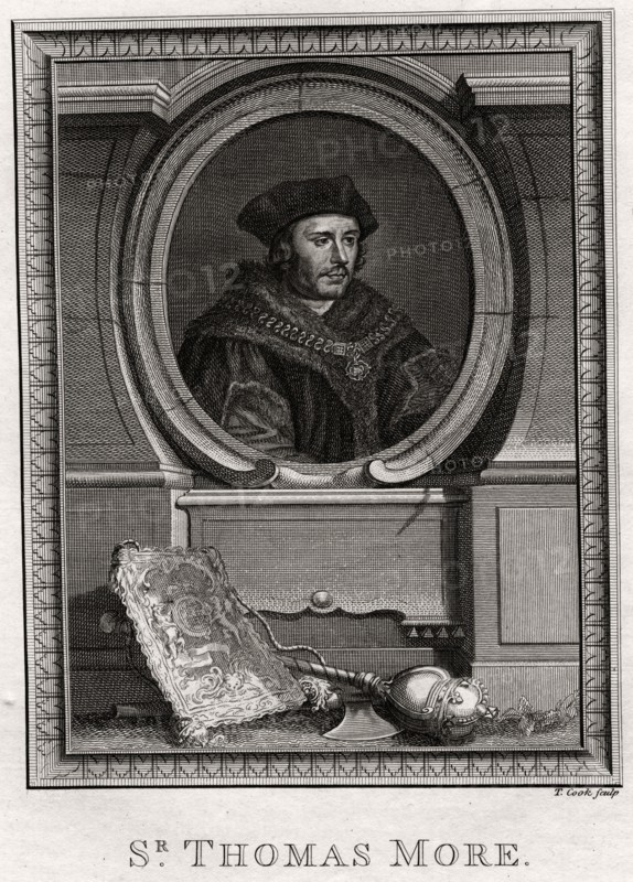 'Sir Thomas More', 1774. Artist: T Cook
