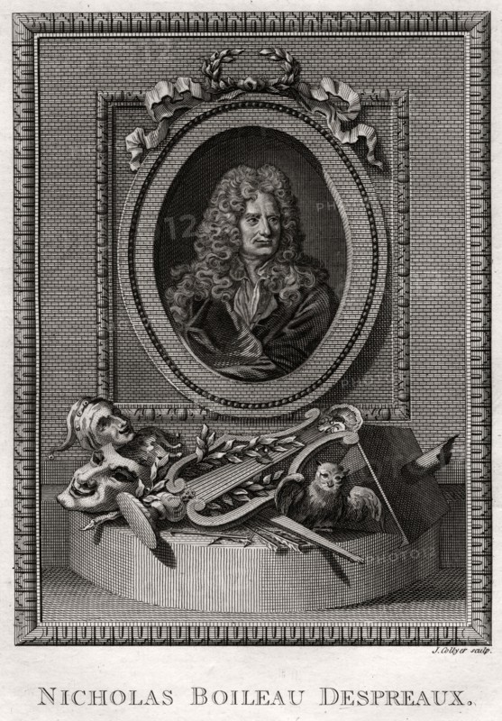 'Nicholas Boileau Despreaux', 1775. Artist: J Collyer