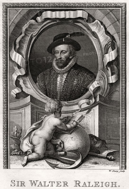 'Sir Walter Raleigh', 1775. Artist: W Sharp