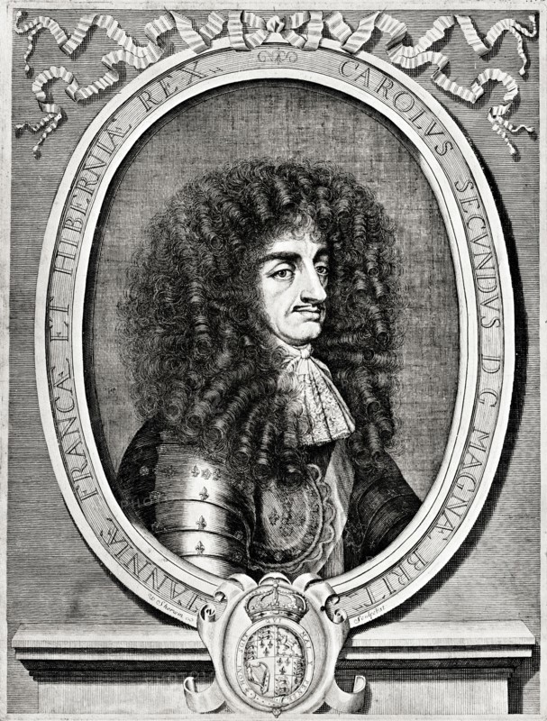 'Charles II, King of Great Britain and Ireland', 19th century. Artist: William Sherwin