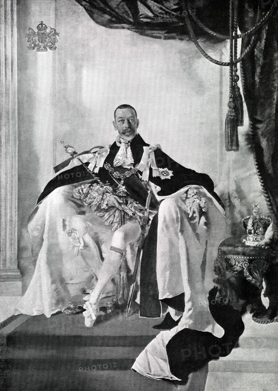 'George V', 1924. Artist: Charles Sims