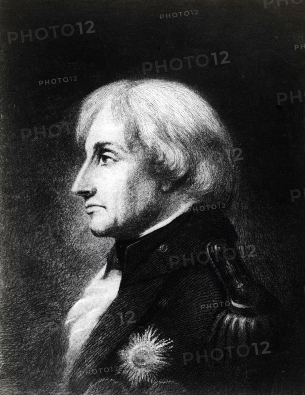 Lord Nelson at Merton House in early September 1805, (19th century). Artist: C John M Whichelo