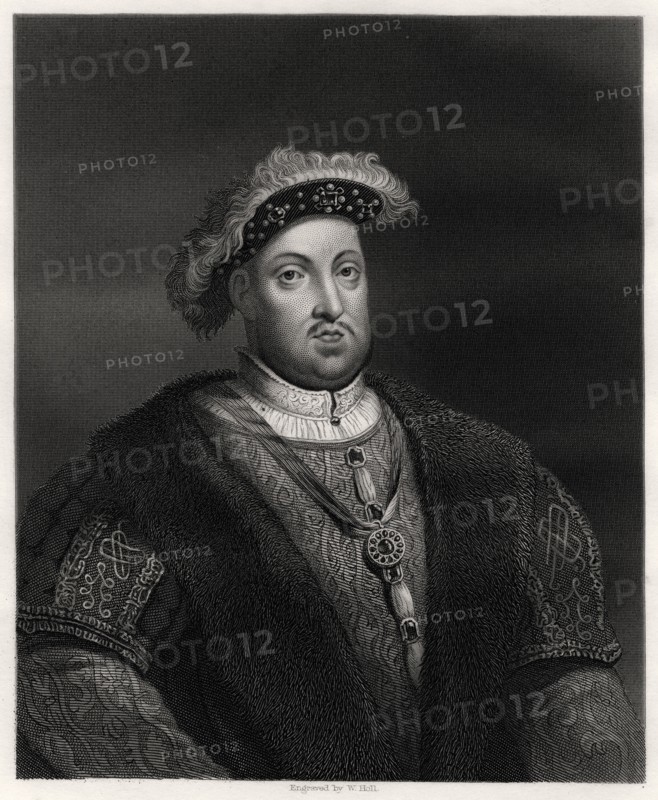 Henry VIII, King of England and Ireland, 19th century. Artist: W Holl