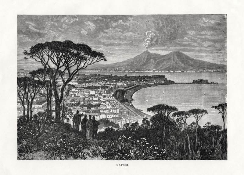 'Naples', Italy, 1879. Artist: Charles Barbant