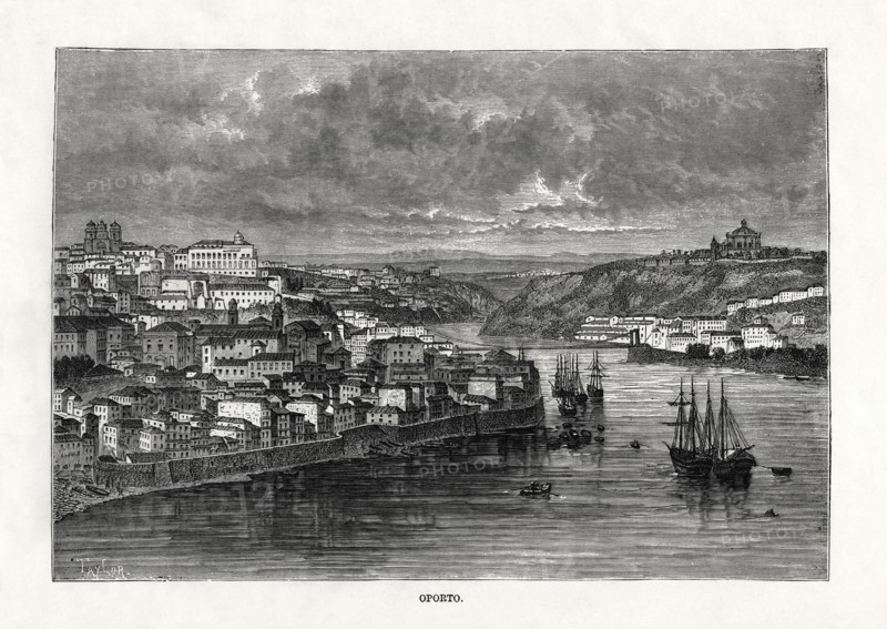 'Oporto', Portugal, 19th century. Artist: Taylor