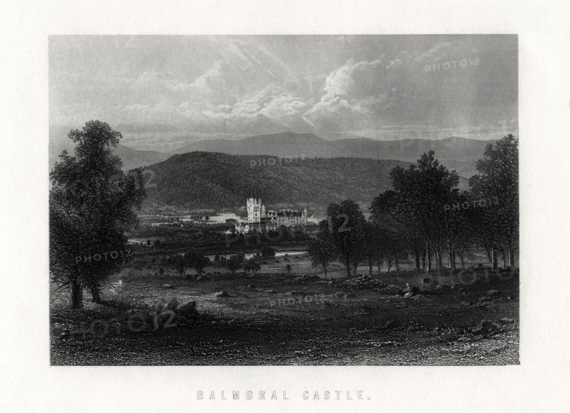 'Balmoral Castle', Scotland, 1883. Artist: Unknown