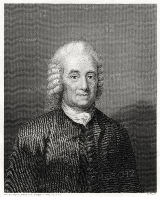 Emanuel Swedenborg, Swedish philosopher, mystic and cosmologist, 1884. Artist: W Holl