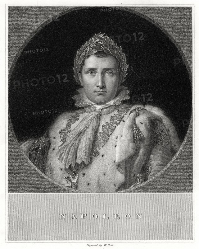 Napoleon Bonaparte, 19th century.Artist: W Holl