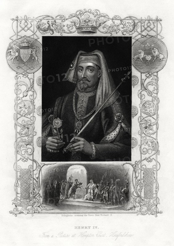 Henry IV of England, 1860. Artist: Unknown