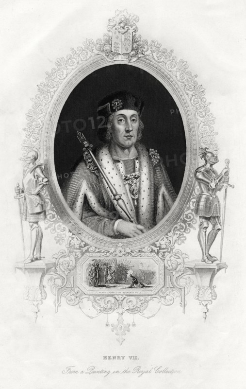 Henry VII, first Tudor King of England, 1860. Artist: Unknown