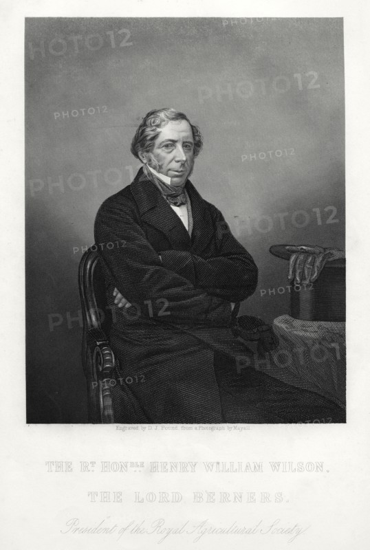 Henry William Wilson, 11th Baron Berners, c1880. Artist: DJ Pound