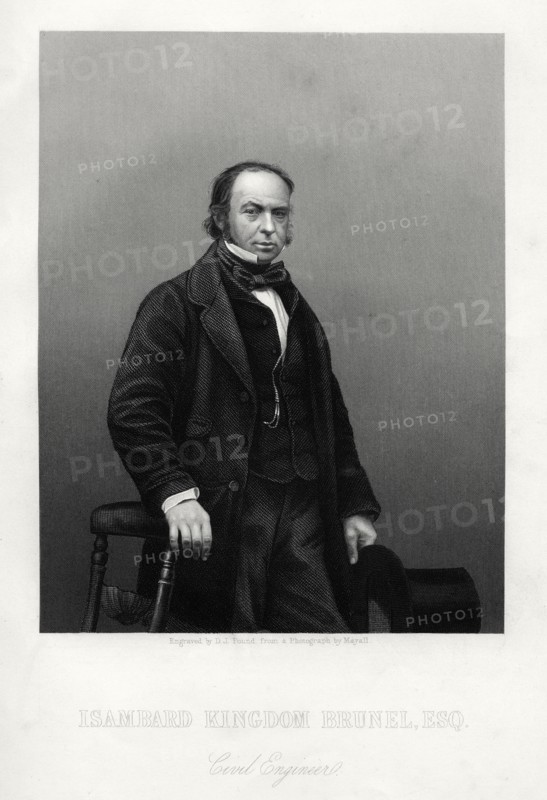 Isambard Kingdom Brunel, British engineer, c1880.Artist: DJ Pound