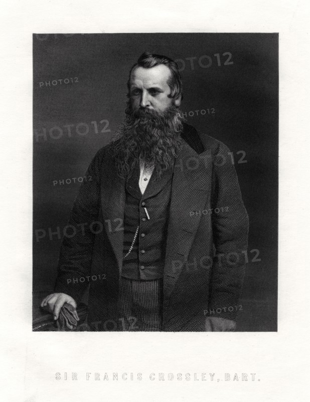 Sir Francis Crossley, English carpet manufacturer, mid-late 19th century. Artist: Unknown